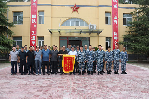 共建臨汾闊步行，軍民聯(lián)誼魚水情